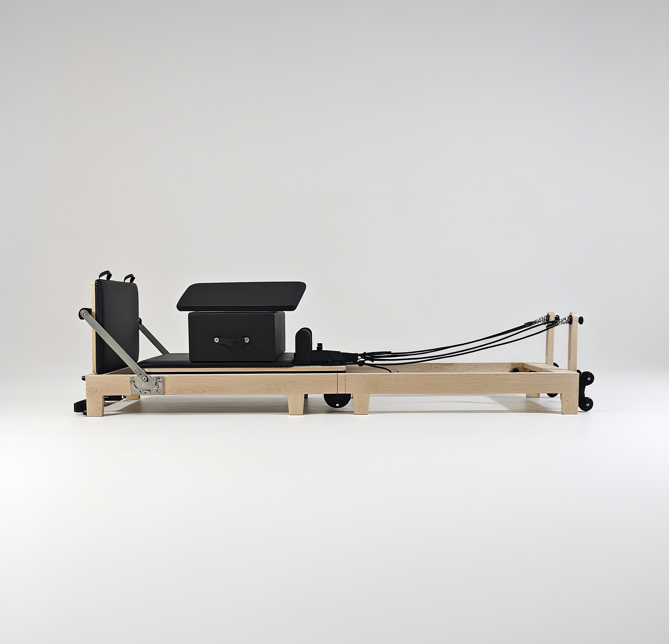 Pilates & Yoga With Katja Youtube - Foldable Maple Wood Pilates Reformer with