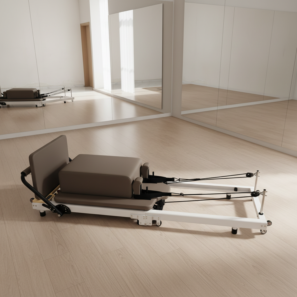 Pilates & Yoga With Katja Youtube - Custom Logo Foldable Aluminum Pilates Reformer,