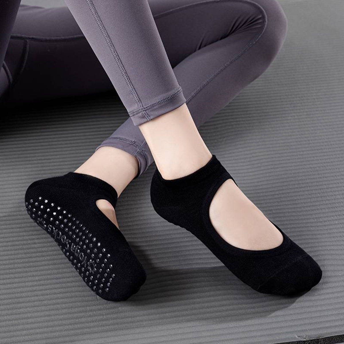 Pilates & Yoga With Katja Youtube - Non-Slip Yoga Socks for Women –