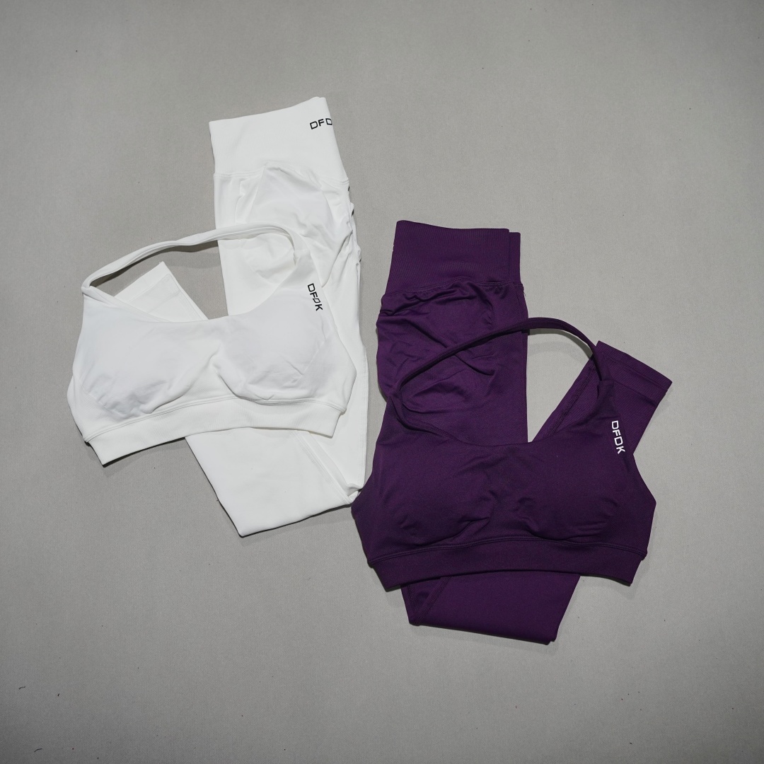 DFDK Women's Lace-Up 2Pcs Acti - Pilates Yoga Set review and price
