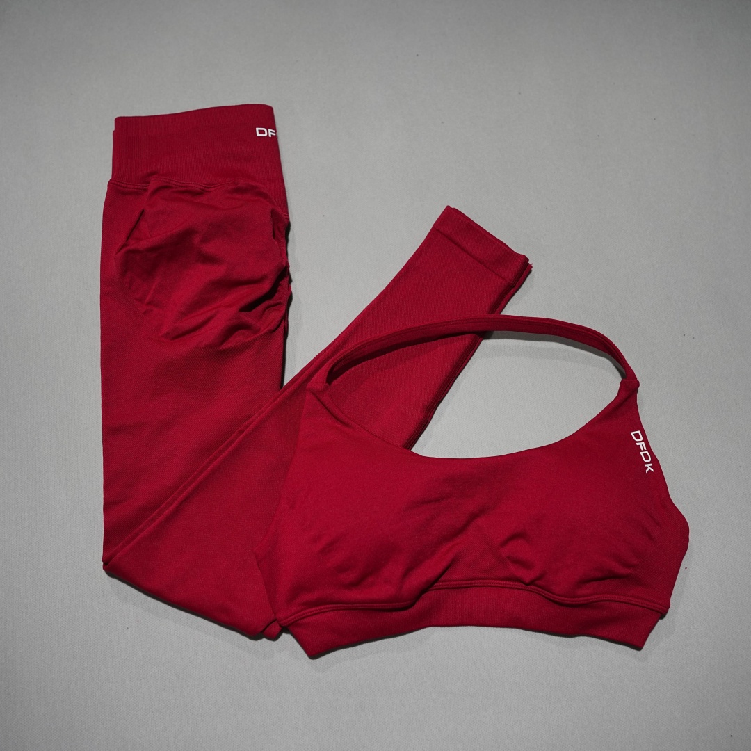 DFDK Women's Lace-Up 2Pcs Acti - Pilates Yoga Set review and price
