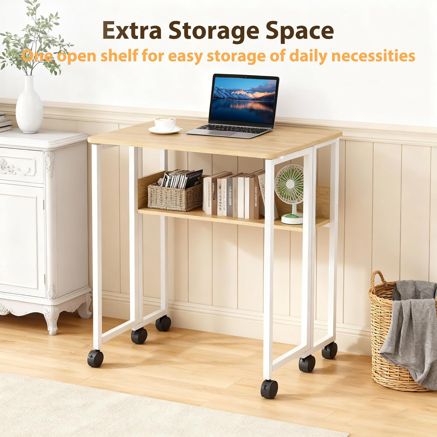 Folding Desk with Storage Shel - Inversion Table Fold review and price