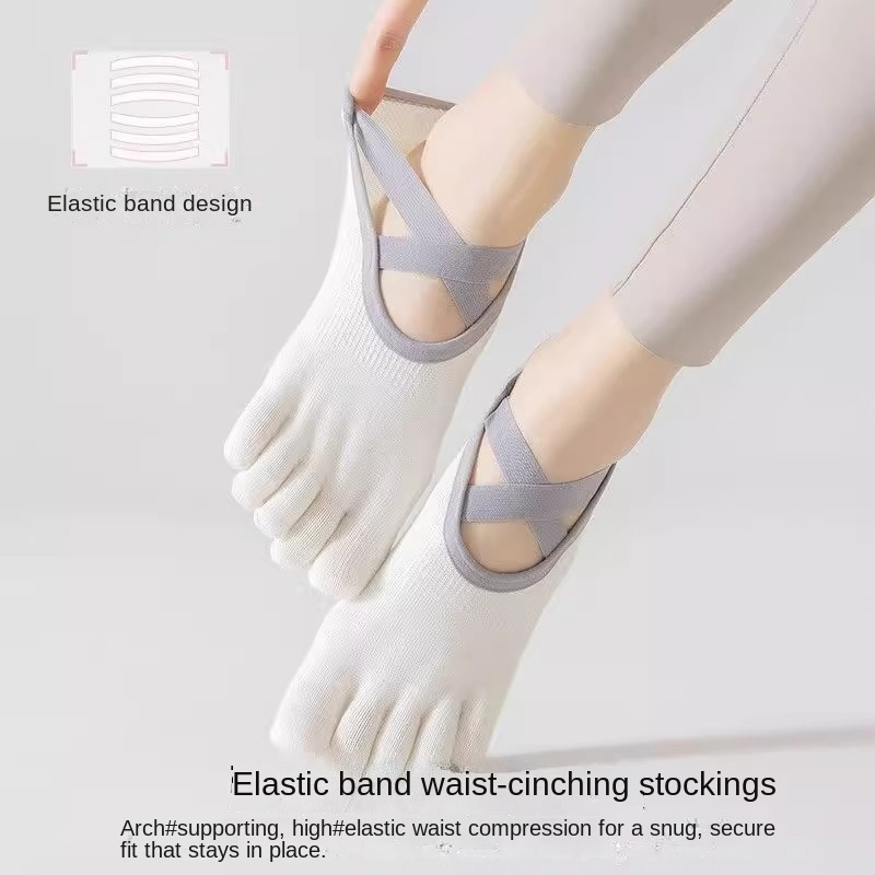 Women Non-Slip Five-Toe Yoga S - Pilates Yoga Fitness review and price