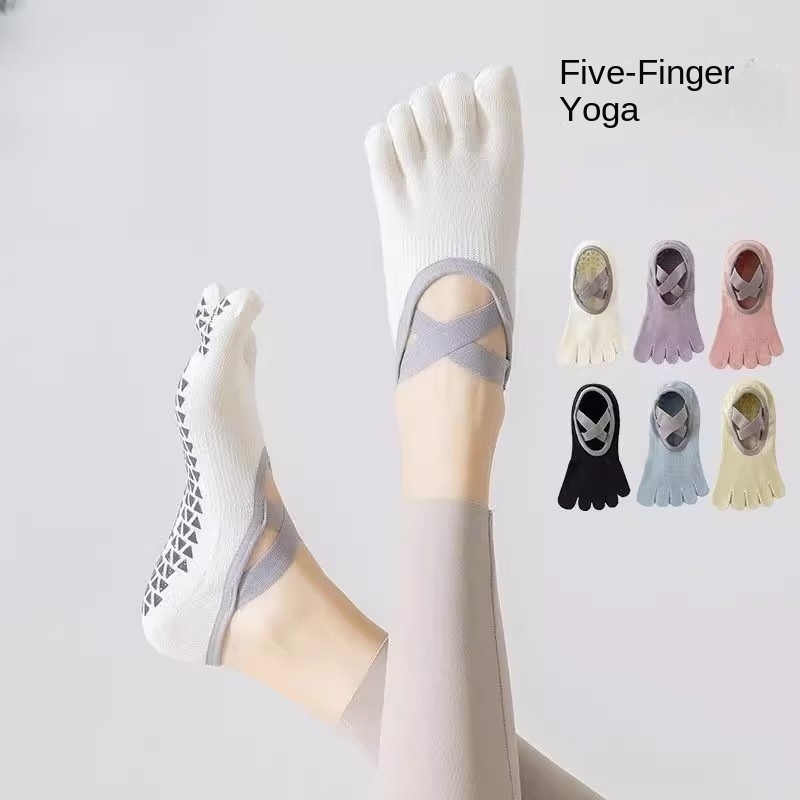 Women Non-Slip Five-Toe Yoga S - Pilates Yoga Fitness review and price