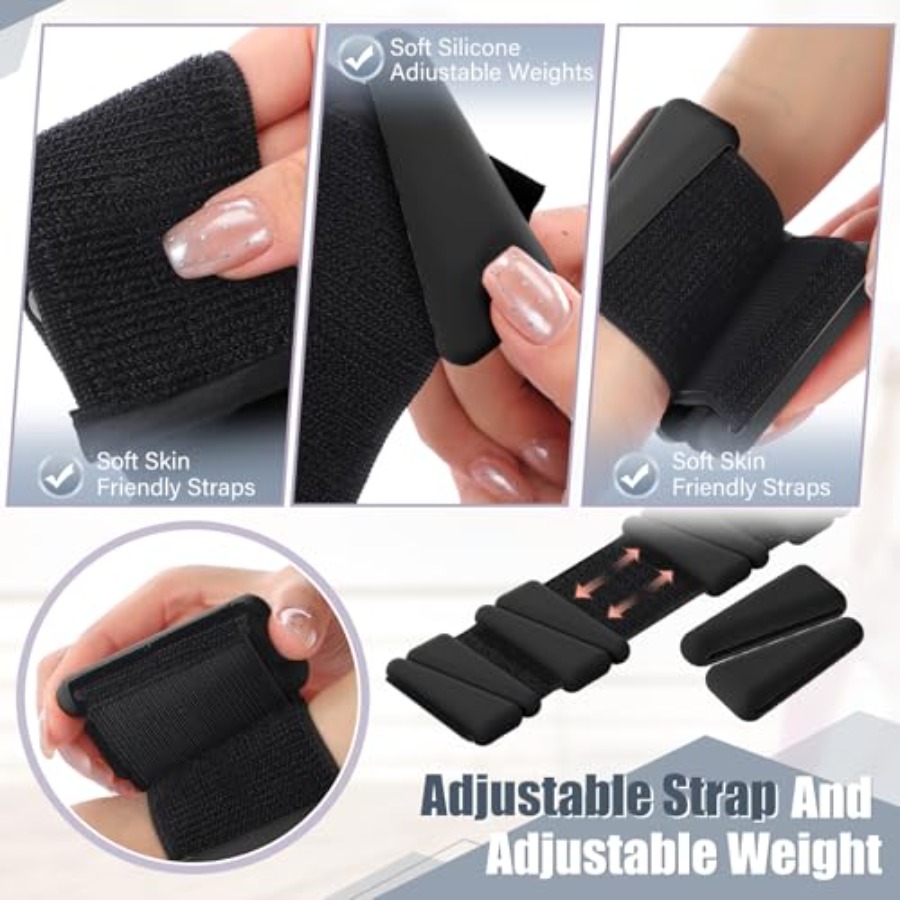 Adjustable Silicone Wrist Ankl - Pilates Yoga Training review and price