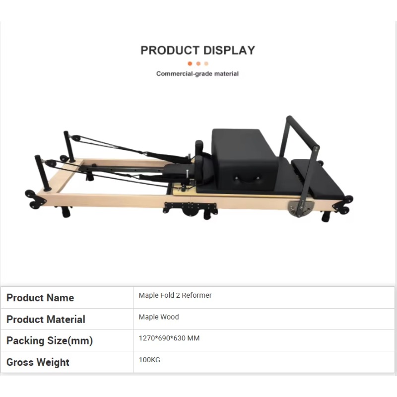 Multifunctional Foldable Maple - Pilates & Yoga With Katja Youtube review and price