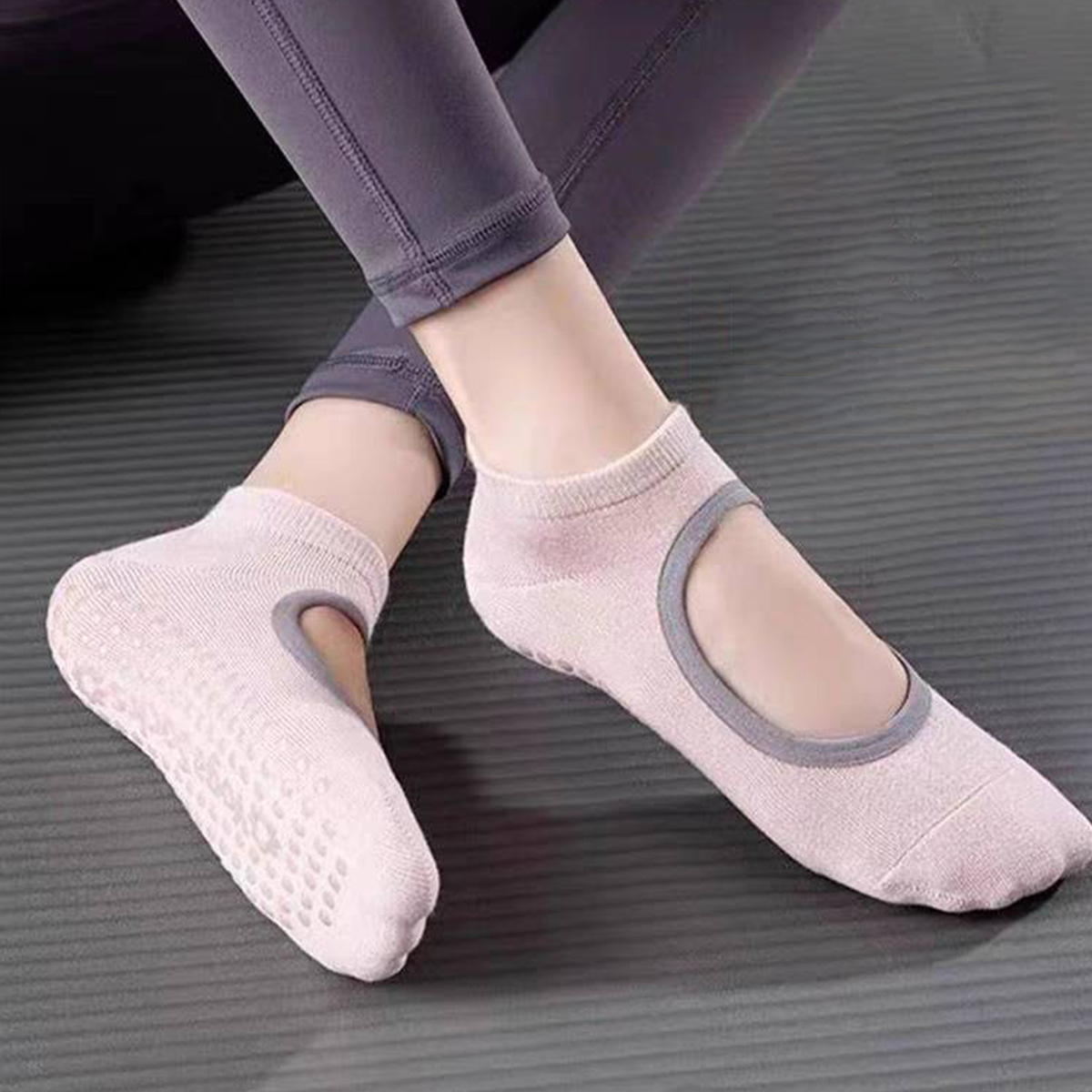 Non-Slip Yoga Socks for Women  - Pilates & Yoga With Katja Youtube review and price