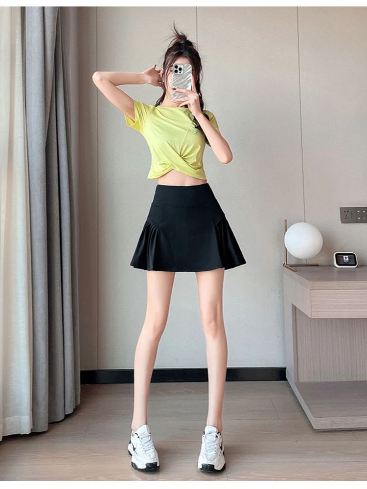 Badminton Tennis Skirt Sports  - Pilates Yoga Morning review and price