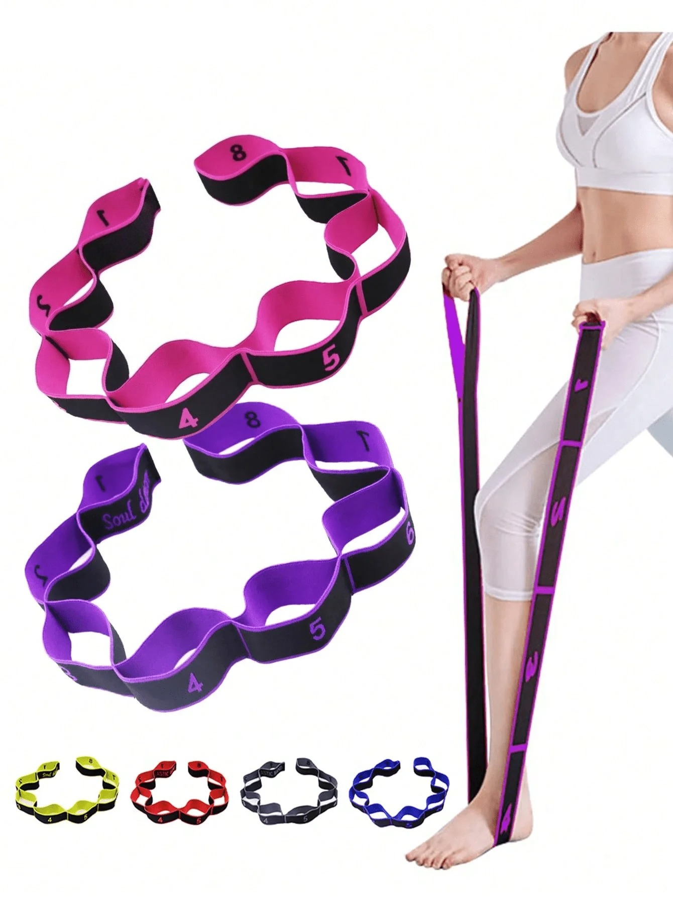 1pc Yoga Elastic Band, Profess - Pilates Yoga Fitness review and price