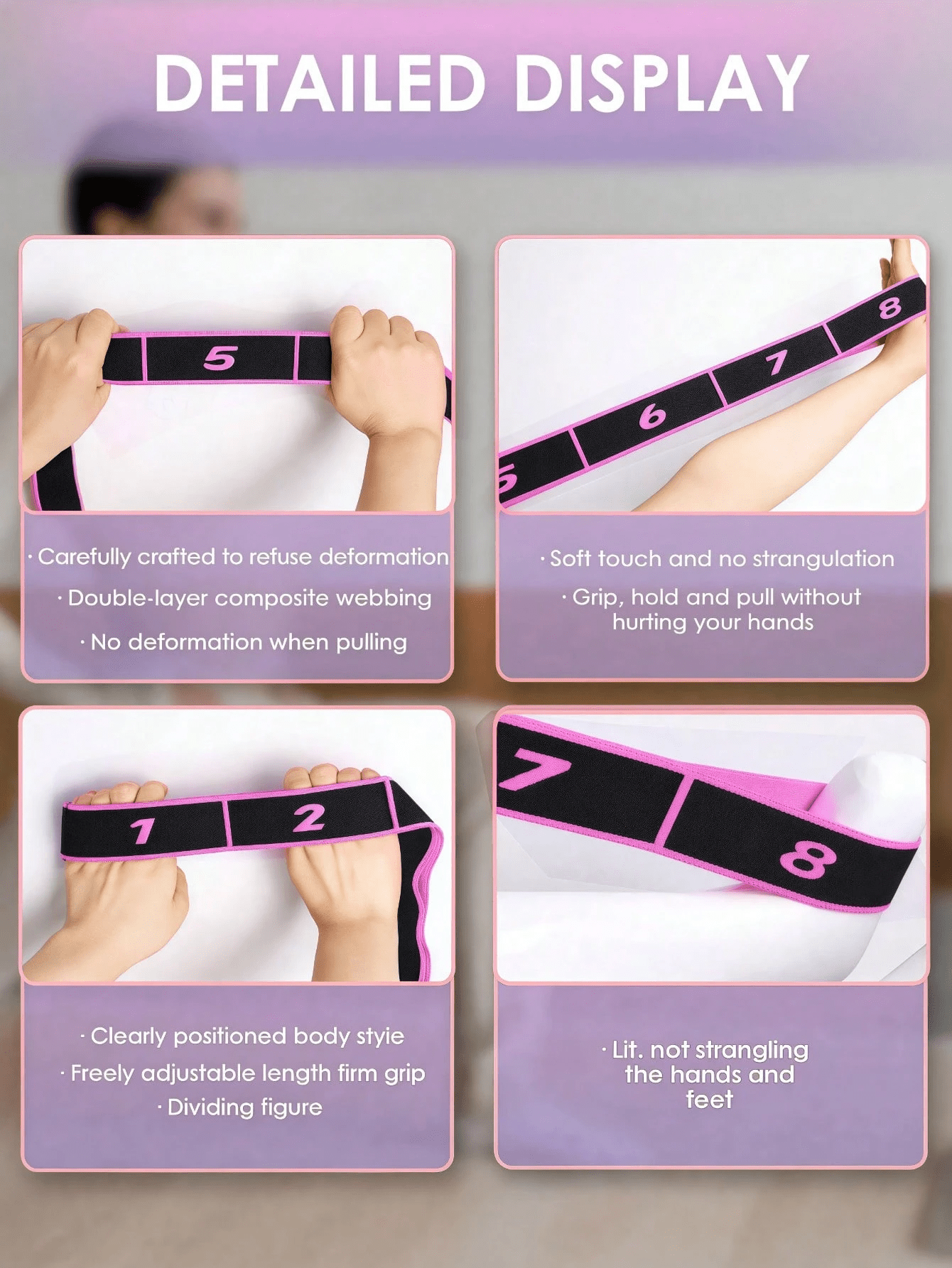 1pc Yoga Elastic Band, Profess - Pilates Yoga Fitness review and price