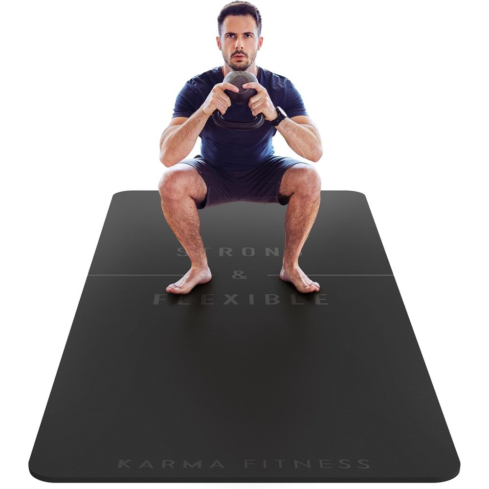 Thick 10mm Exercise Mat 72x32  - Pilates Yoga Hiit review and price