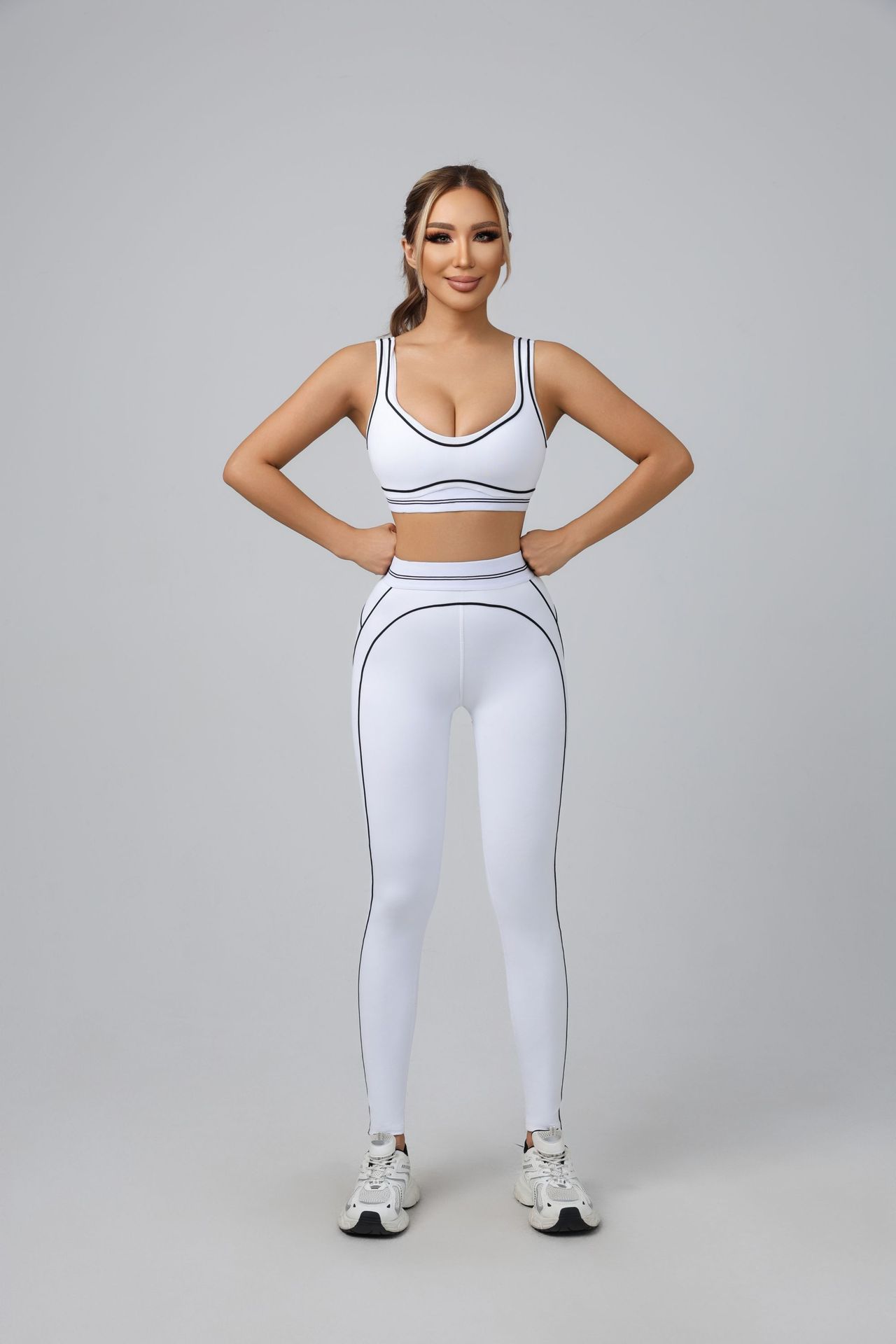 Yoga Suit Women Sport Set Pila - Pilates In Yoga Pants review and price