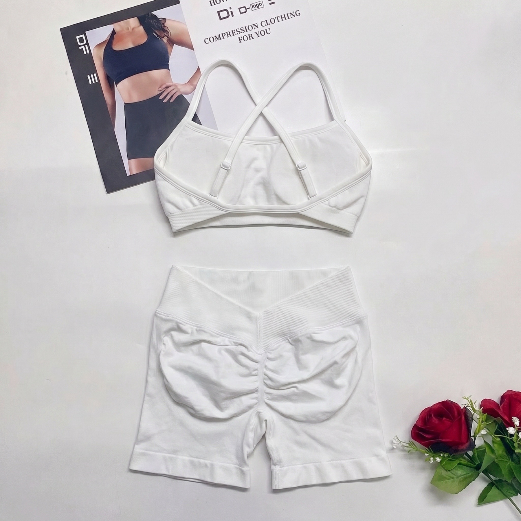 2PCS DLOGO Women Seamless Quic - Pilates Yoga Set review and price
