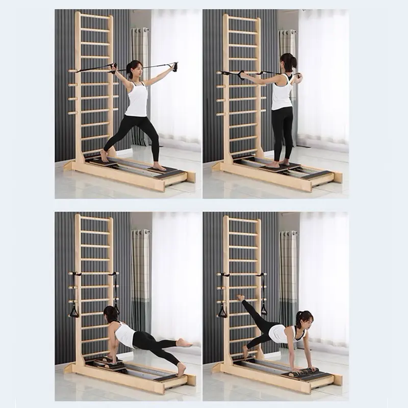 Pilates Reformer, Maple Wood D - Pilates Yoga Fitness review and price