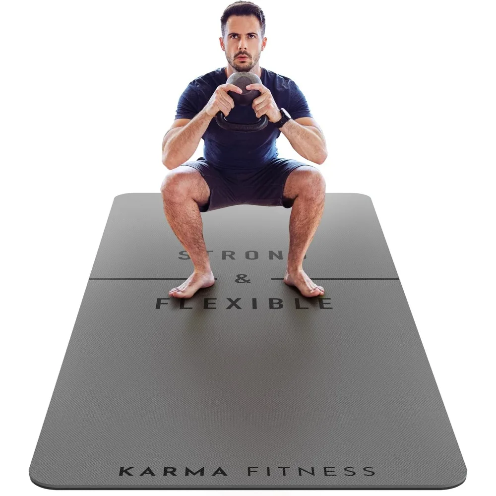 Extra Thick 10mm Non Slip Work - Pilates Yoga Hiit review and price