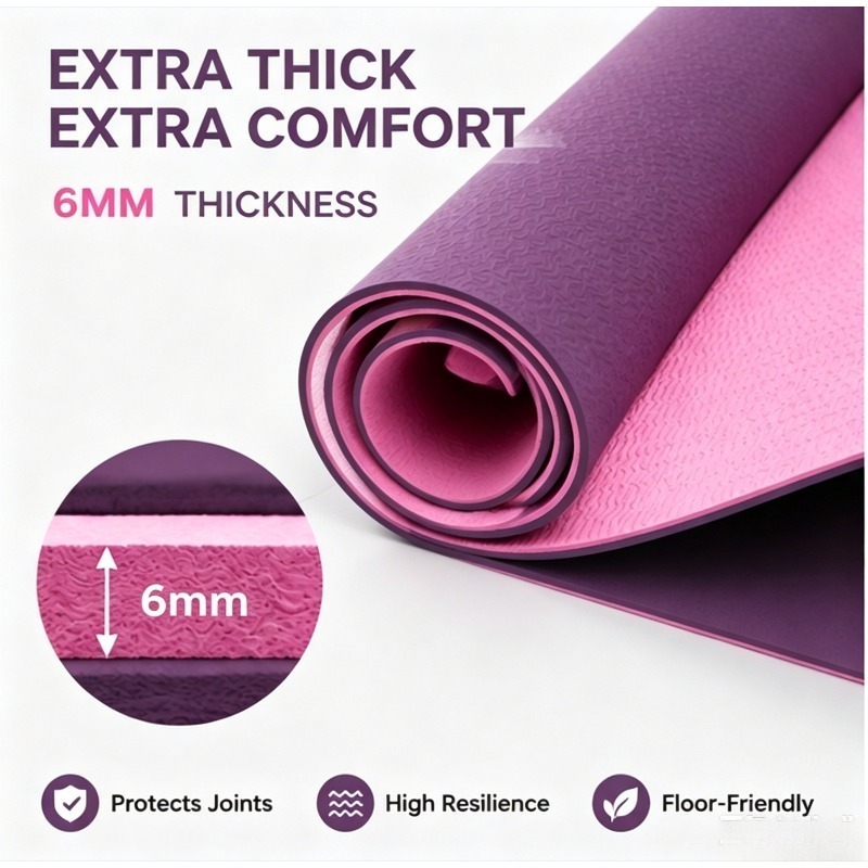 Yoga Mats Anti-slip Sport Fitn - Pilates Yoga Fitness review and price